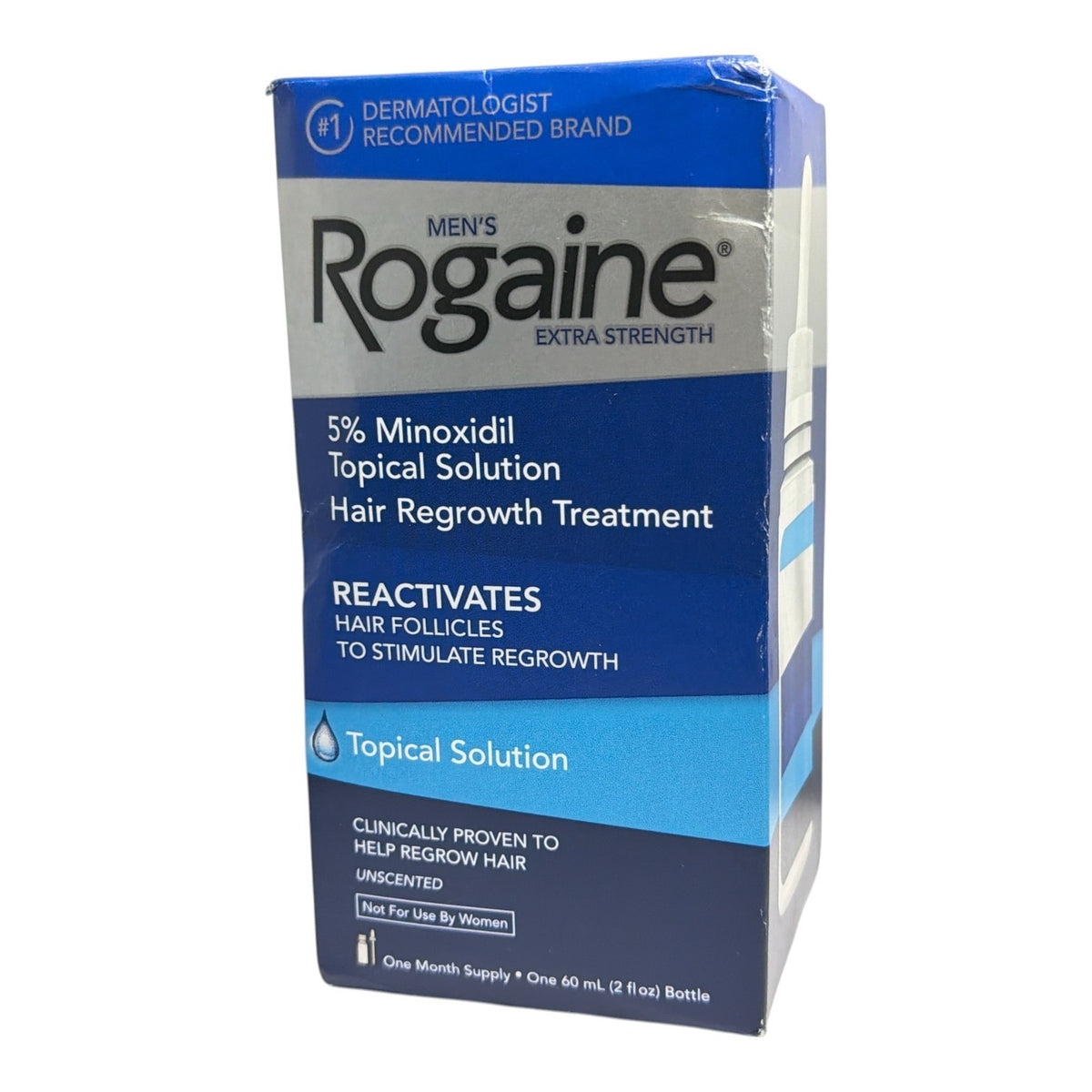 Rogaine 5% Minoxidil Topical Solution Hair Regrowth Treatment 60ml
