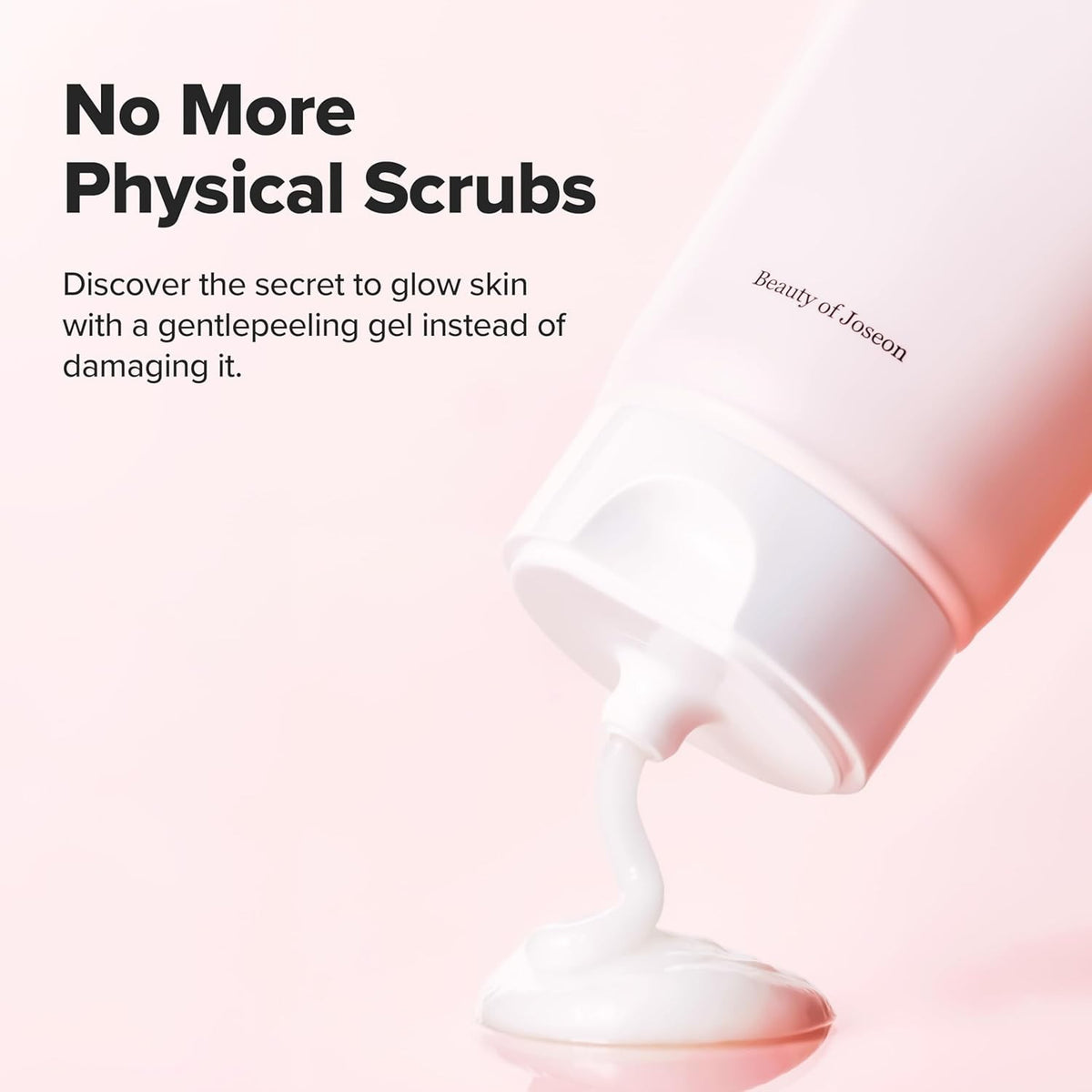 Exfoliating Face & Body Gel with Prunus Mume Flower - Gentle Korean Skin Care