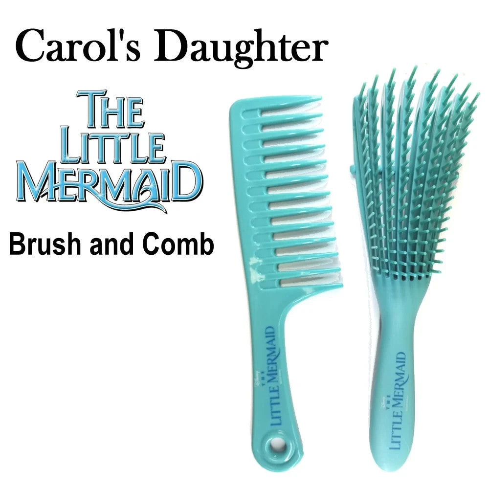 Carols Daughter The Little Mermaid Brush and Comb Set - 2 Pieces