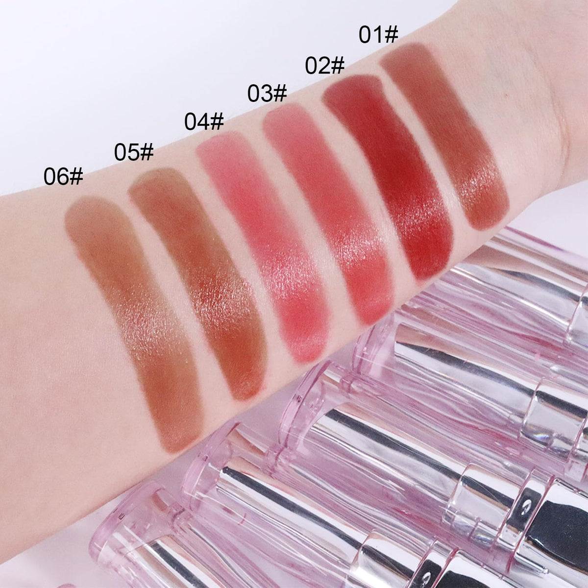 Sheer Hydrating Lip Stain & Balm - Natural Glow Tint for All Skin Tones