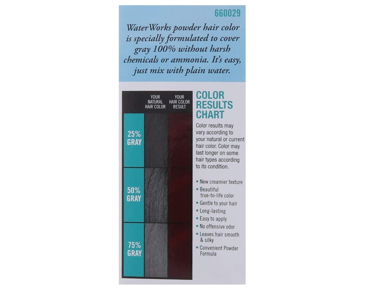 Water Activated Permanent Powder Hair Color - Fire Red