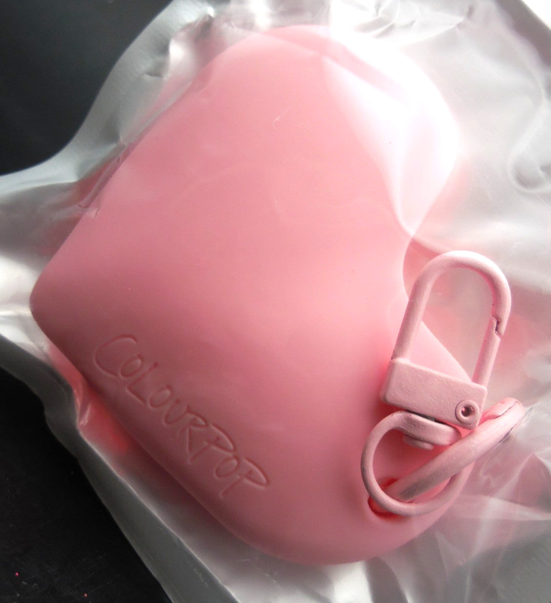 Colourpop Lipstick & Lip Balm Pouch Keychain Limited Edition - Heart Design