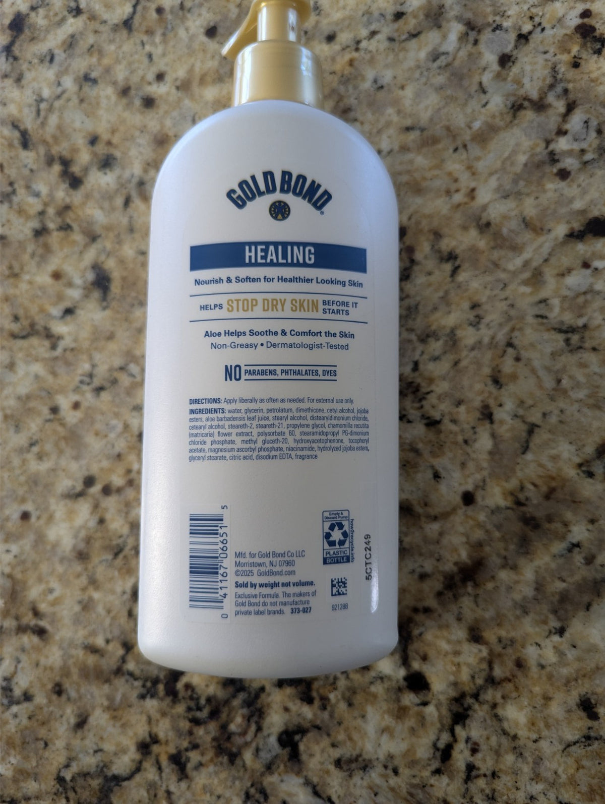 Gold Bond Ultimate Healing Hand and Body Lotion Hydrating Aloe 14 oz