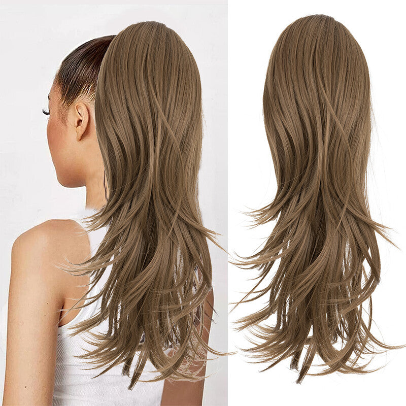 200g Thick Large Drawstring Ponytail Clip-In Hair Extension for Full Head