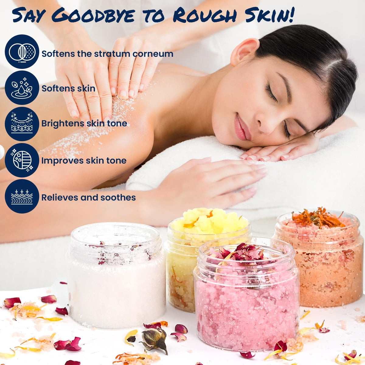 TSVATE Body Scrub Making Kit- Make Your Own Salt 1 Fl Oz (Pack of 1),