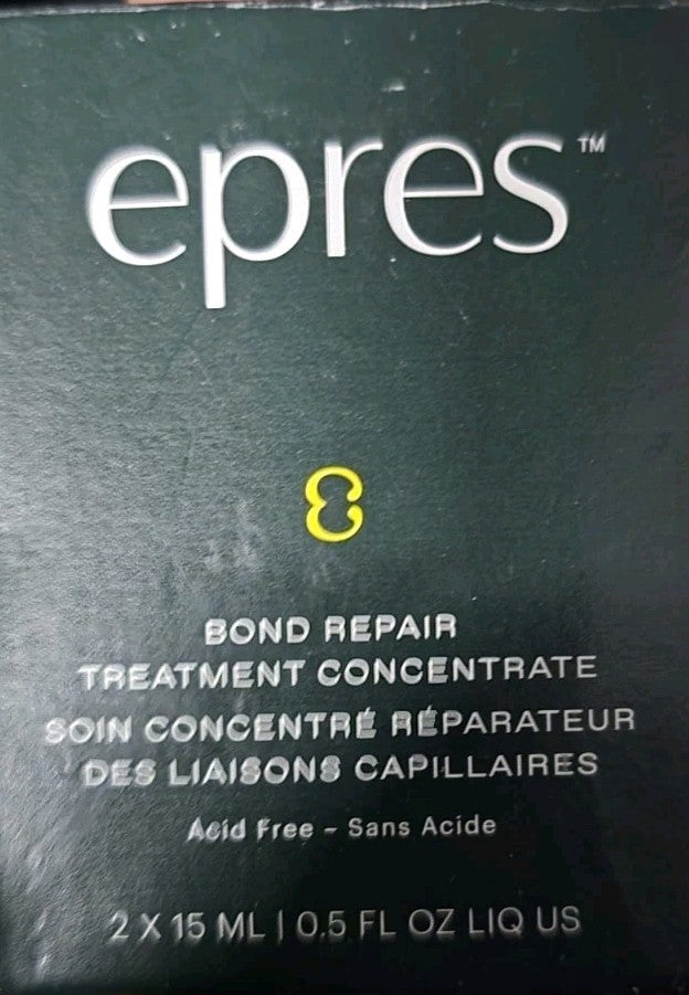 Epres Bond Repair Treatment Concentrate - Hair Damage Repair 0.5 oz Pack of 2