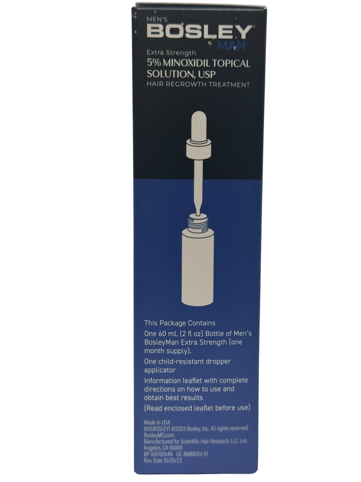 Bosley MAN 5% Topical Solution - 2oz