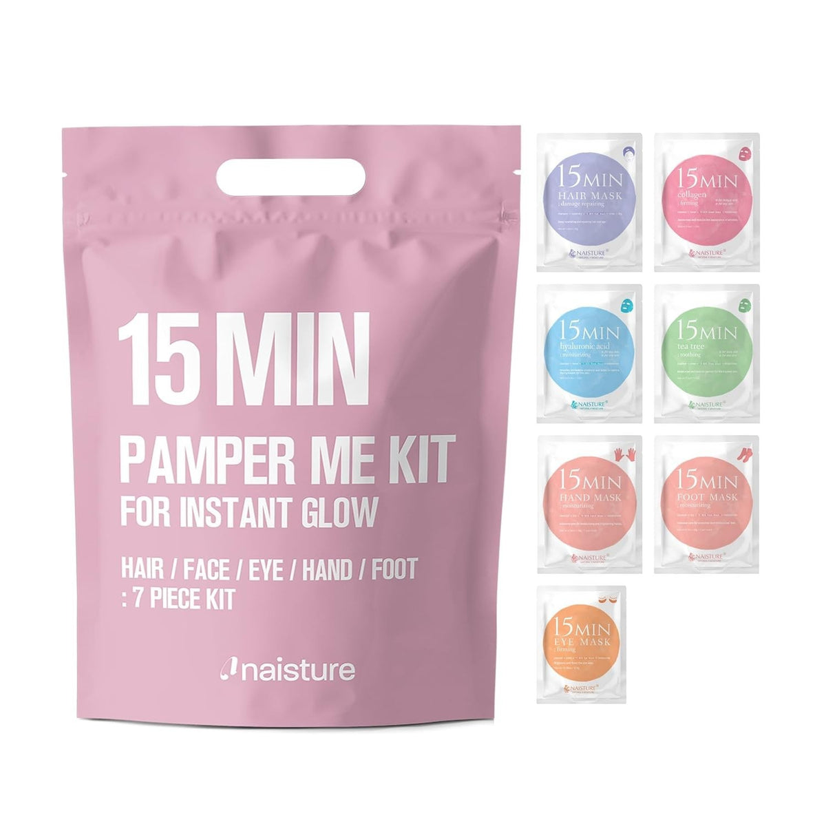 7-Piece Korean Spa Gift Set for Relaxation and Self-Care