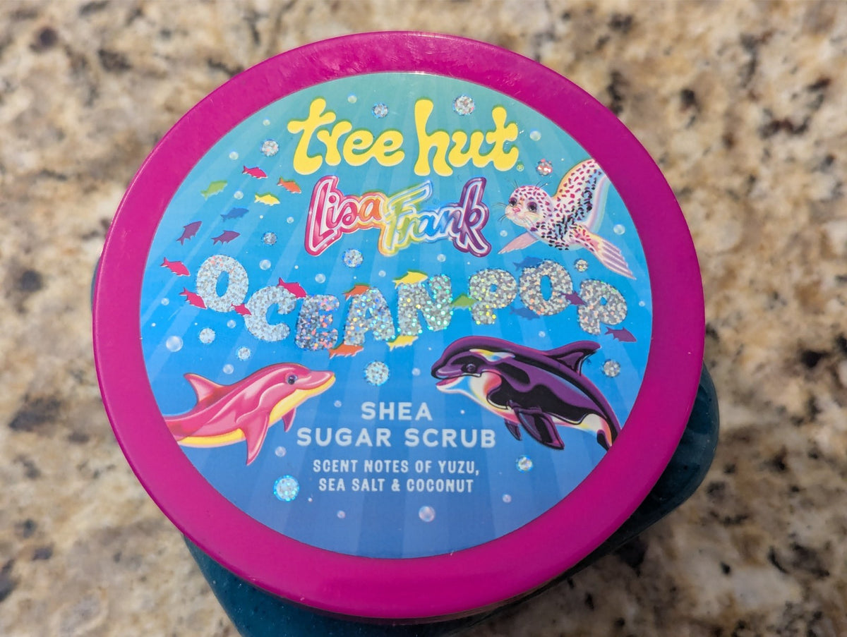 Tree Hut x Lisa Frank Ocean Pop Shea Sugar Body Scrub 18 oz
