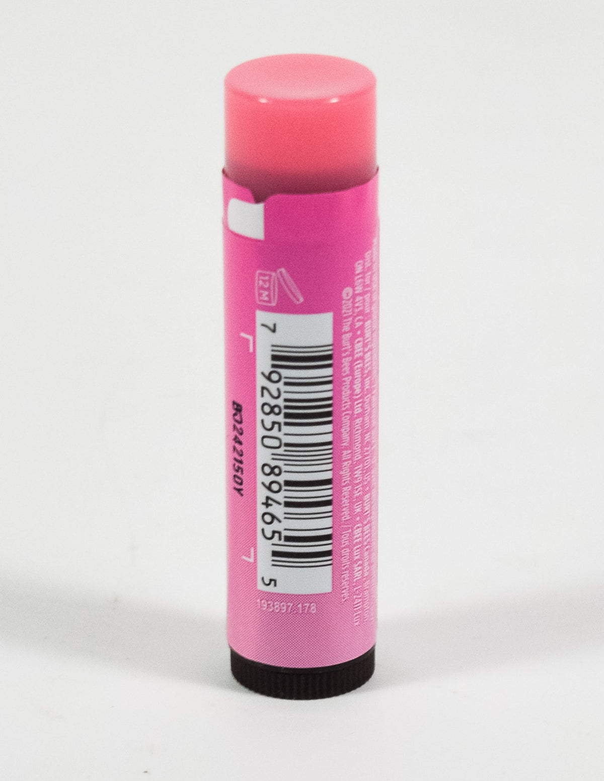 2 Burt's Bees Tinted Lip Balms - Pink Blossom, Natural, 0.15oz Sticks