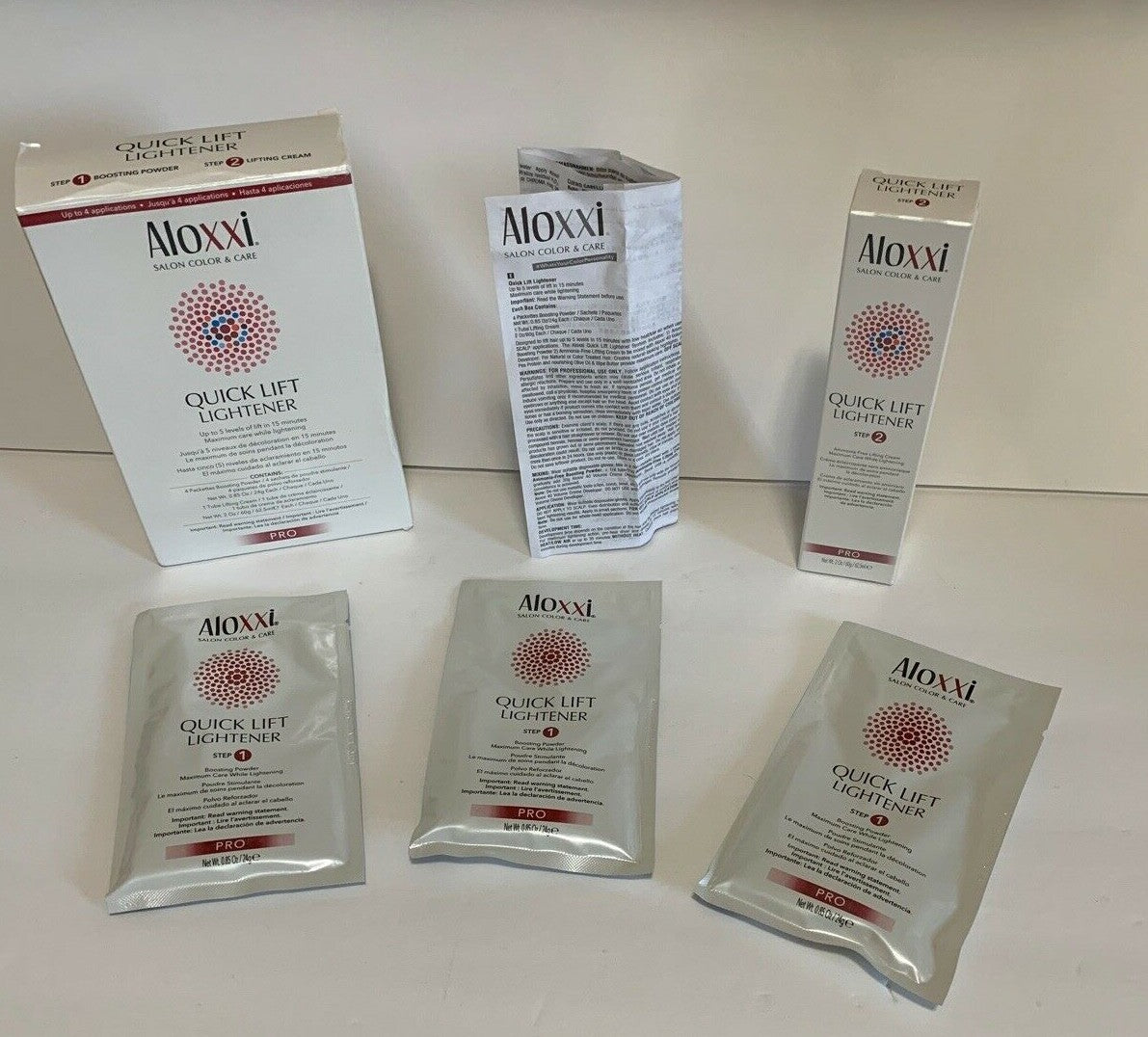 Aloxxi Pro Quick Lift Lightener - 5 Levels Lift