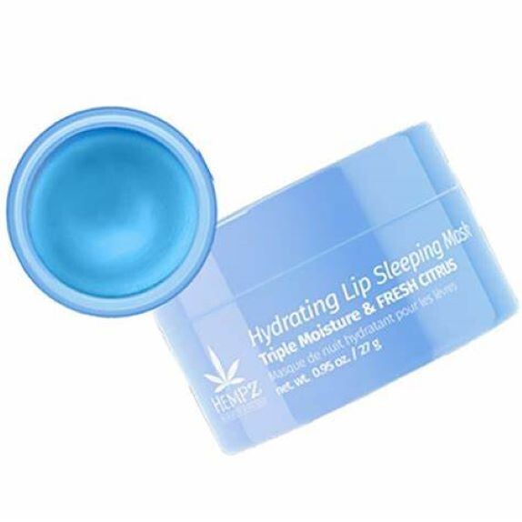 Hydrating Lip Sleeping Mask with SPF 15 - Citrus Flavor, Vegan, 0.70 oz