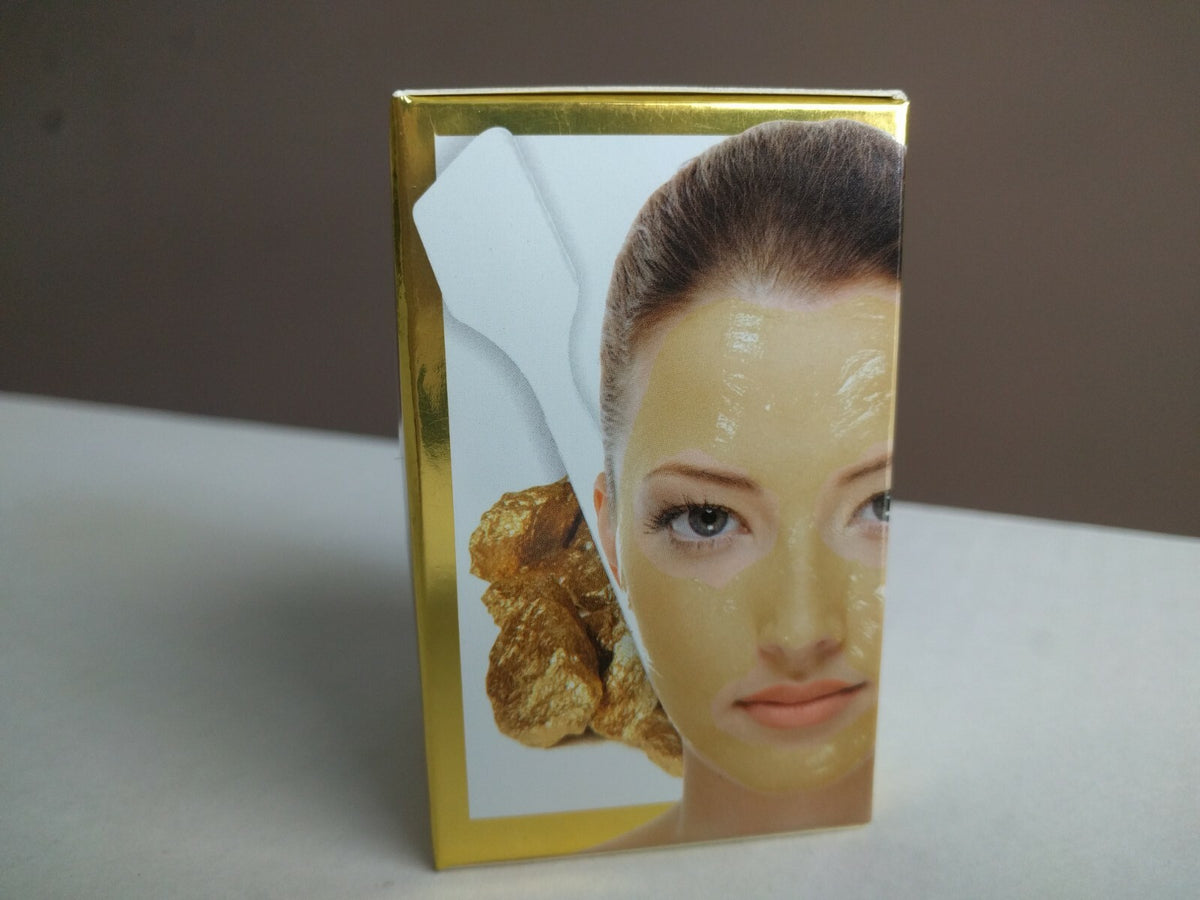 Gold Gel Face Mask with Applicator - 1.7 oz
