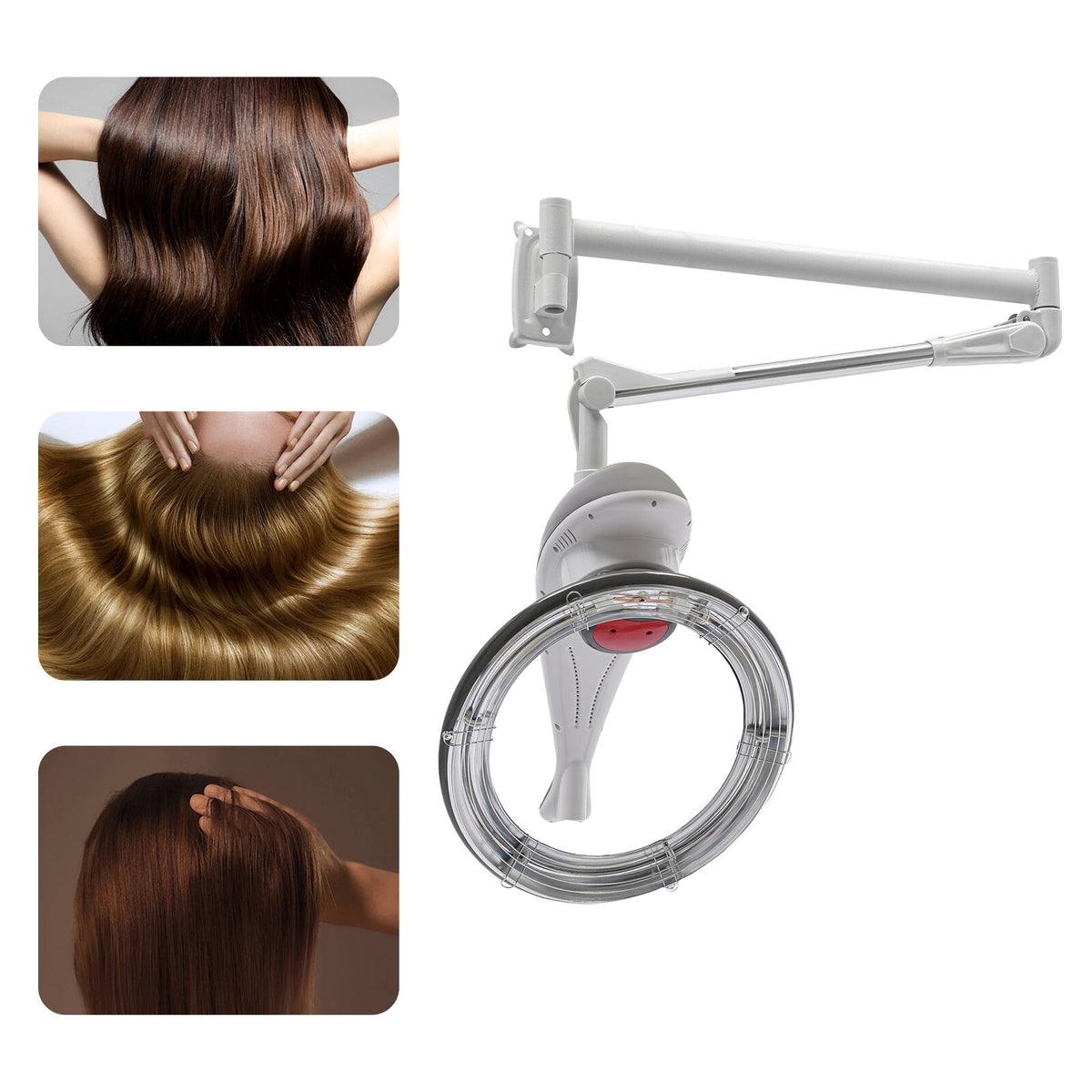 Wall Mount Orbiting Hair Dryer Salon & Spa Hair Treatment Machine 950W