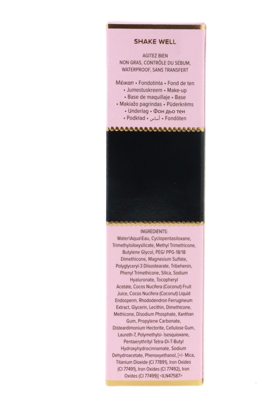 Soft Matte Foundation Light Beige 1 oz - Blurs Pores & Controls Shine