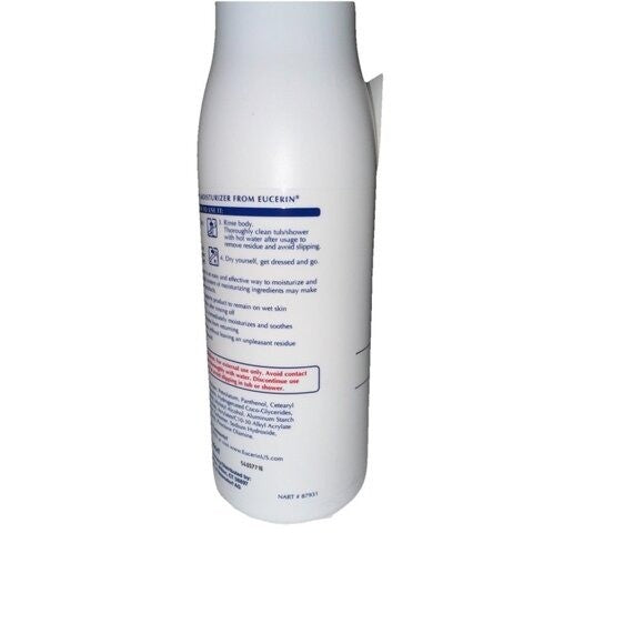 Eucerin In-Shower Body Lotion for Dry Skin, 13.5 fl oz