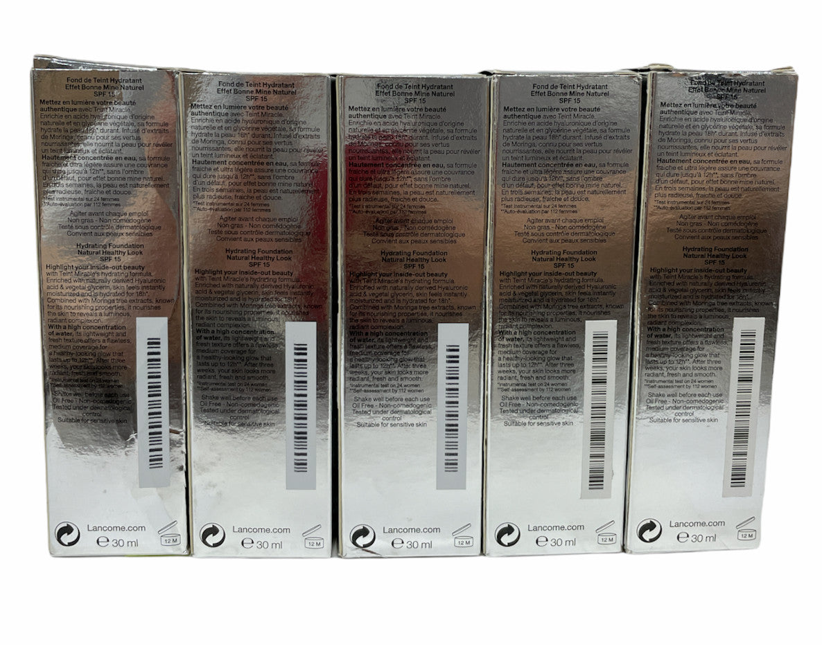 Lancome Teint Miracle SPF 15 Buildable Coverage Foundation - 1oz/30ml, Multiple Shades