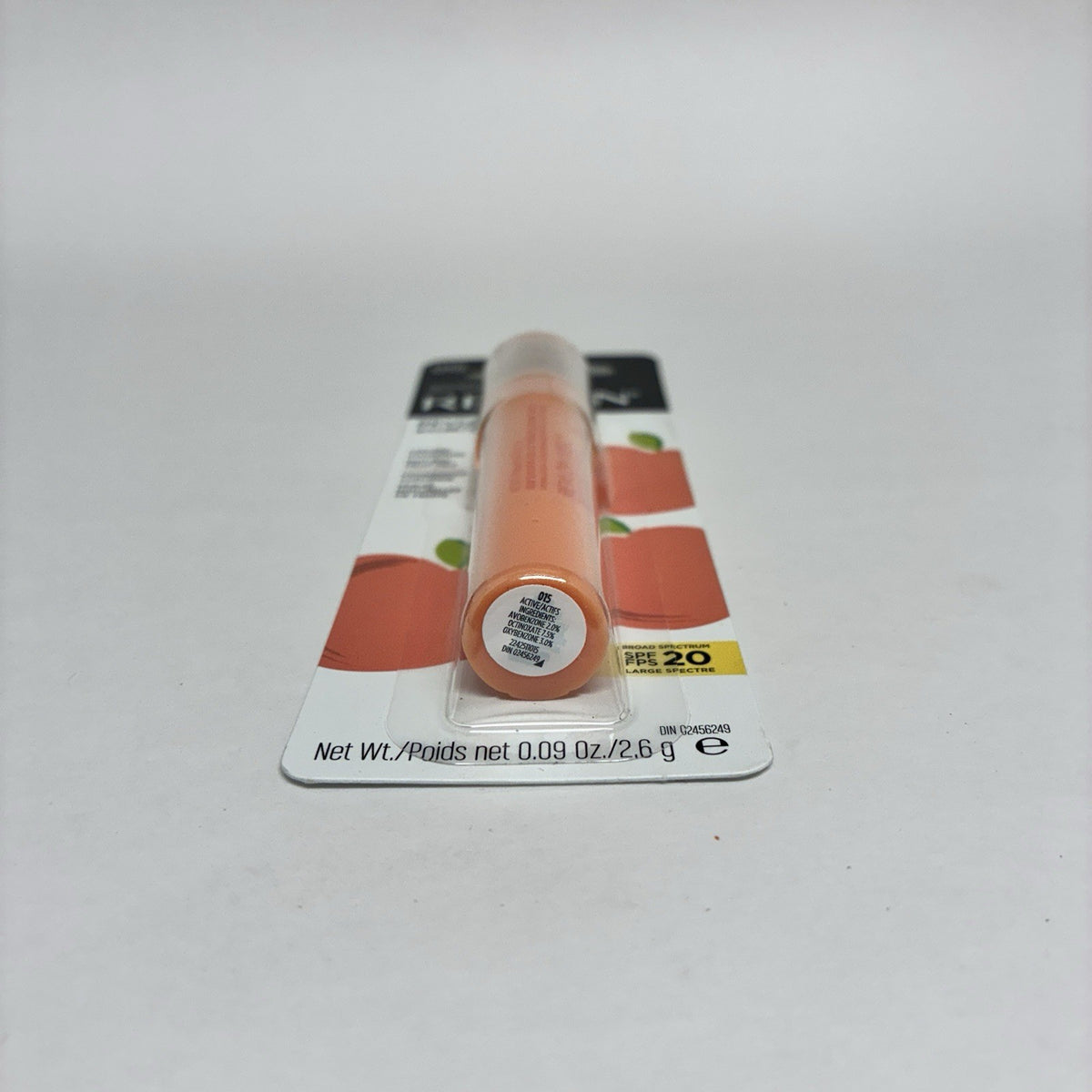 Revlon Kiss Lip Balm Juicy Peach SPF 20 Hydrating Lip Treatment 0.09oz