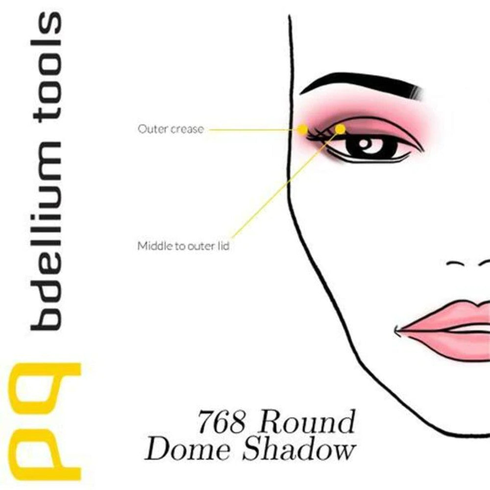 Bdellium Tools Studio 768 Round Dome Shadow Brush