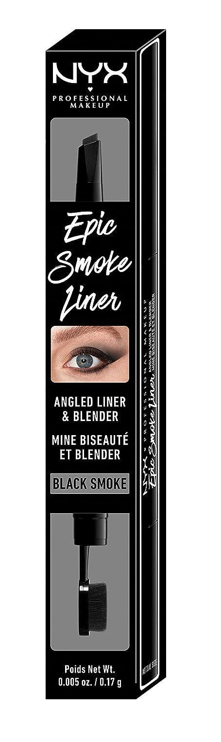 NYX Epic Smoke Angled Eyeliner & Blender Black Smoke