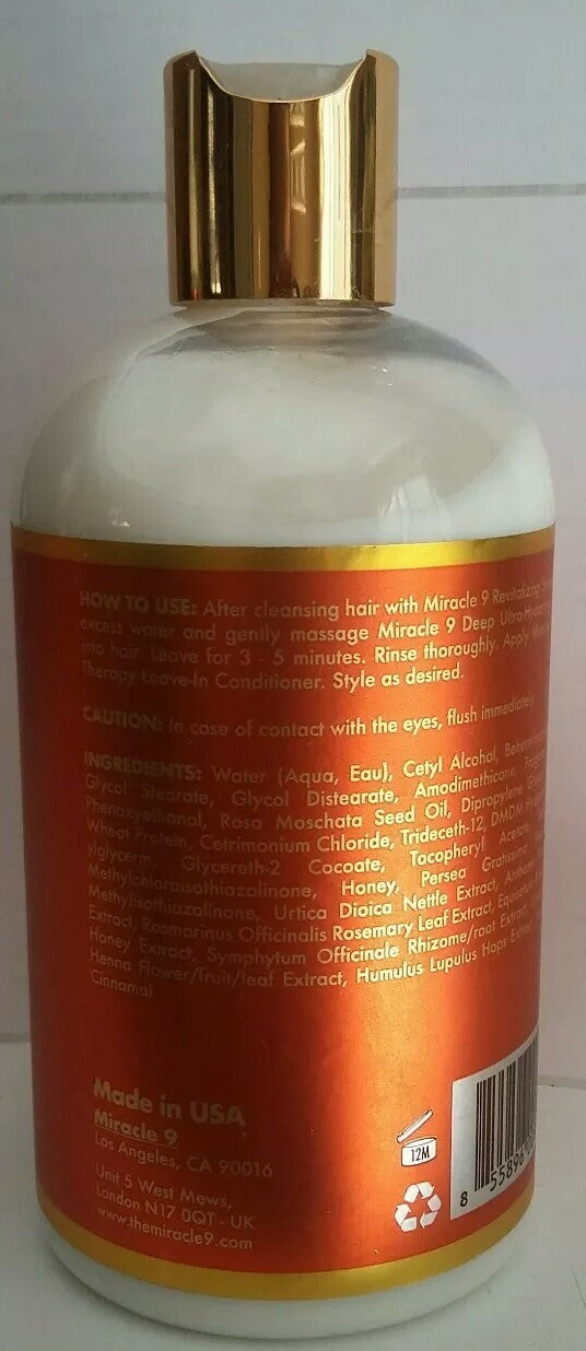 Deep Hydrating Honey & Avocado Conditioner - 12 oz for Nourished Hair