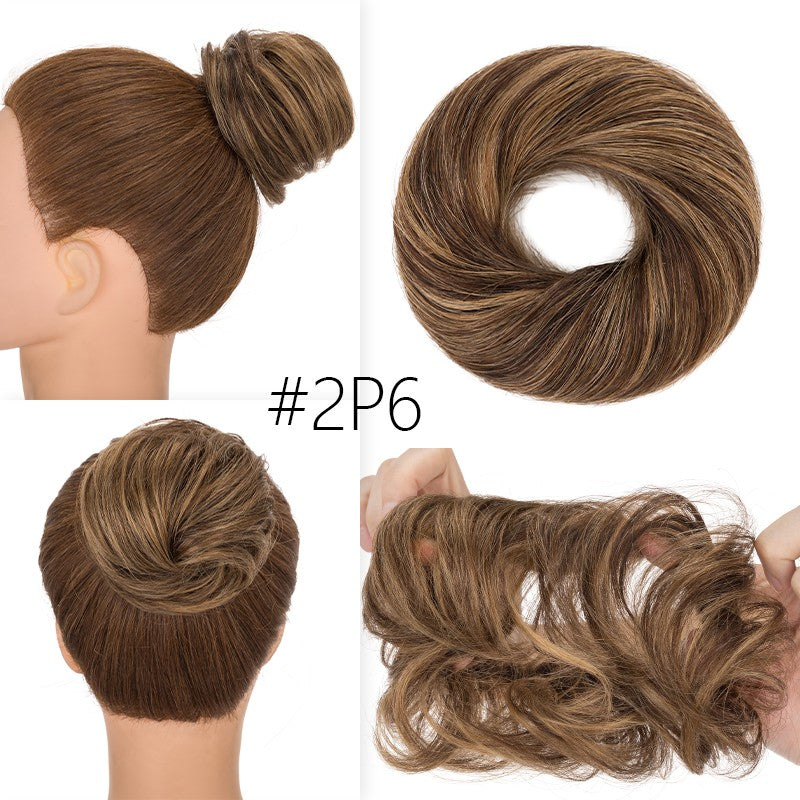 Messy Bun Scrunchie Hair Extension Updo Chignon - Remy Human Hair