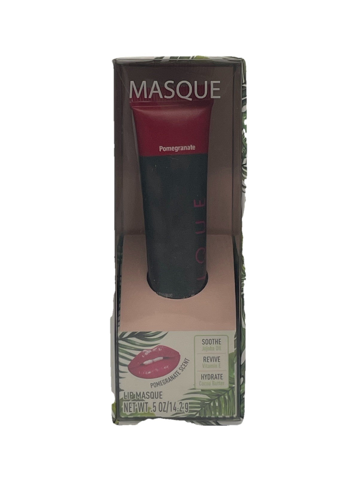 Lip Mask with Pomegranate - Hydrating Lip Care Treatment