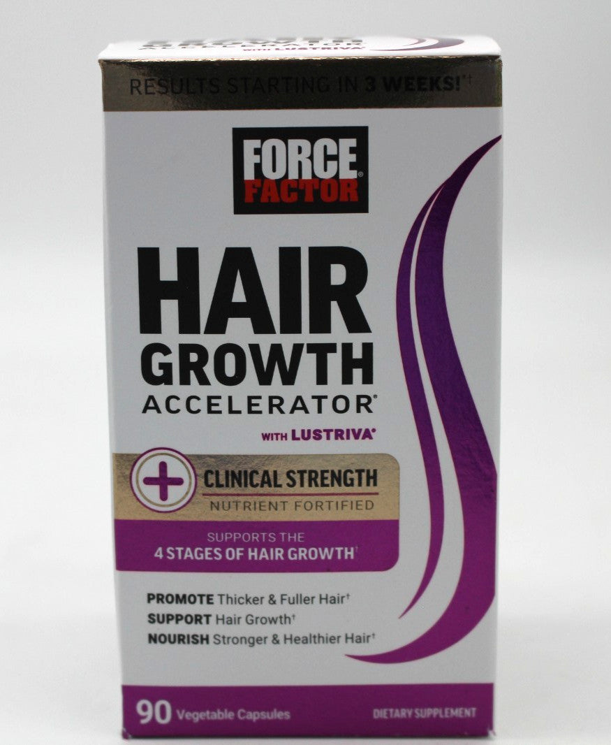 Hair Growth Accelerator With Lustriva 90 Capsules