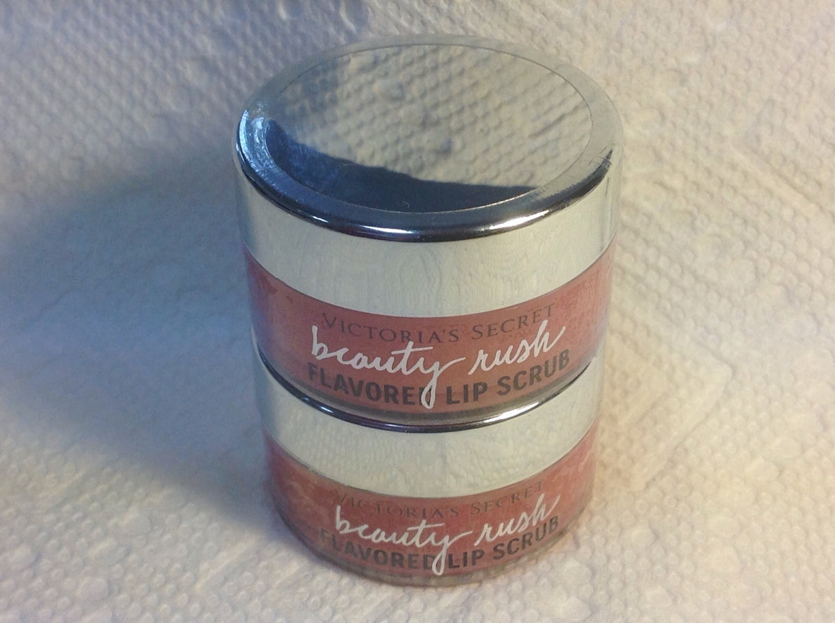 Lip Scrub Set - Flavored Exfoliant for Soft Lips, 2-Pack, Strawberry Fizz 13.5g