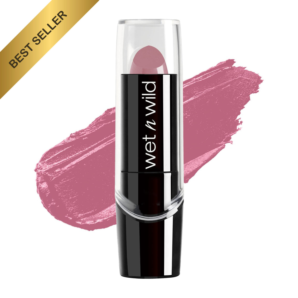 Hydrating Pink Lipstick with Vitamins E & Aloe Vera - Silk Finish, 0.13 Oz