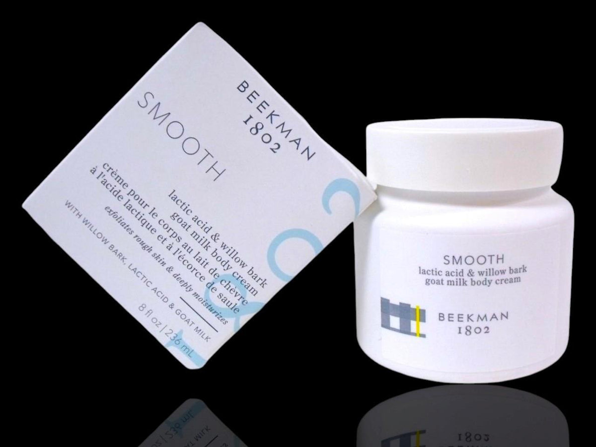 Goat Milk Body Cream - Smooth Lactic Acid & Willow Bark 8 oz