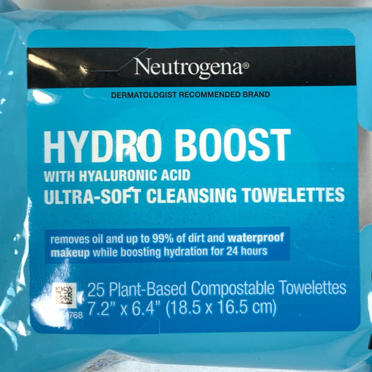 Makeup Remover & Hydro Boost Face Wipes - Total 114 Cleansing Towelettes
