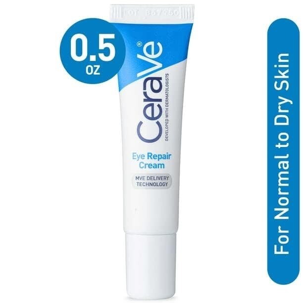 CeraVe Eye Repair Cream for Dark Circles Puffiness 4 Pack 0.5 fl oz