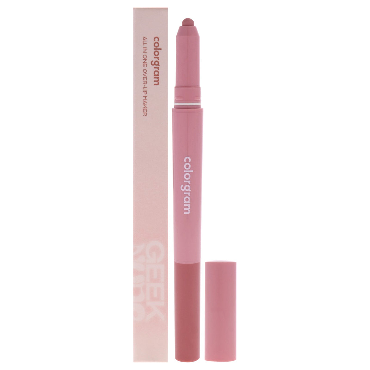 All-in-One Lip Plumper & Lip Liner Set - Rose Beige, 2 Pack