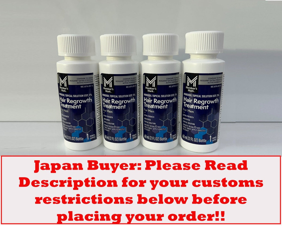 Hair Regrowth Support for Men, Unscented 2oz – 4 Month Supply