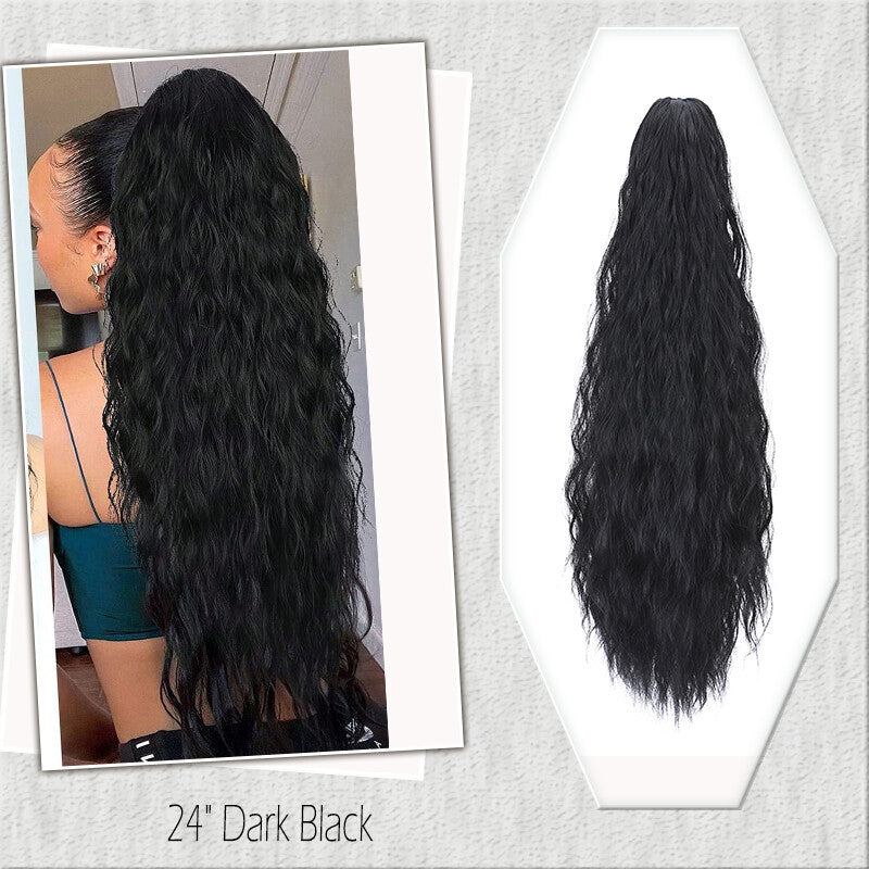 Fake Ponytail Clip-In Hair Extension Thick Natural Look 14 Inches