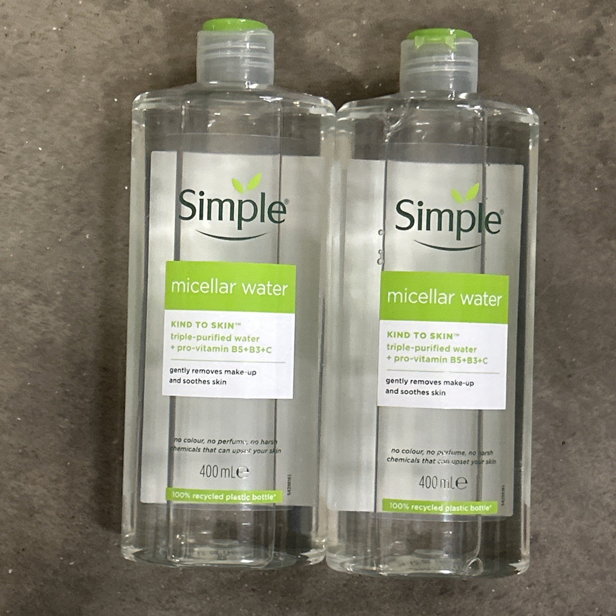 Micellar Cleansing Water 13.5oz - Pack of 2 Facial Makeup Remover & Face Wash