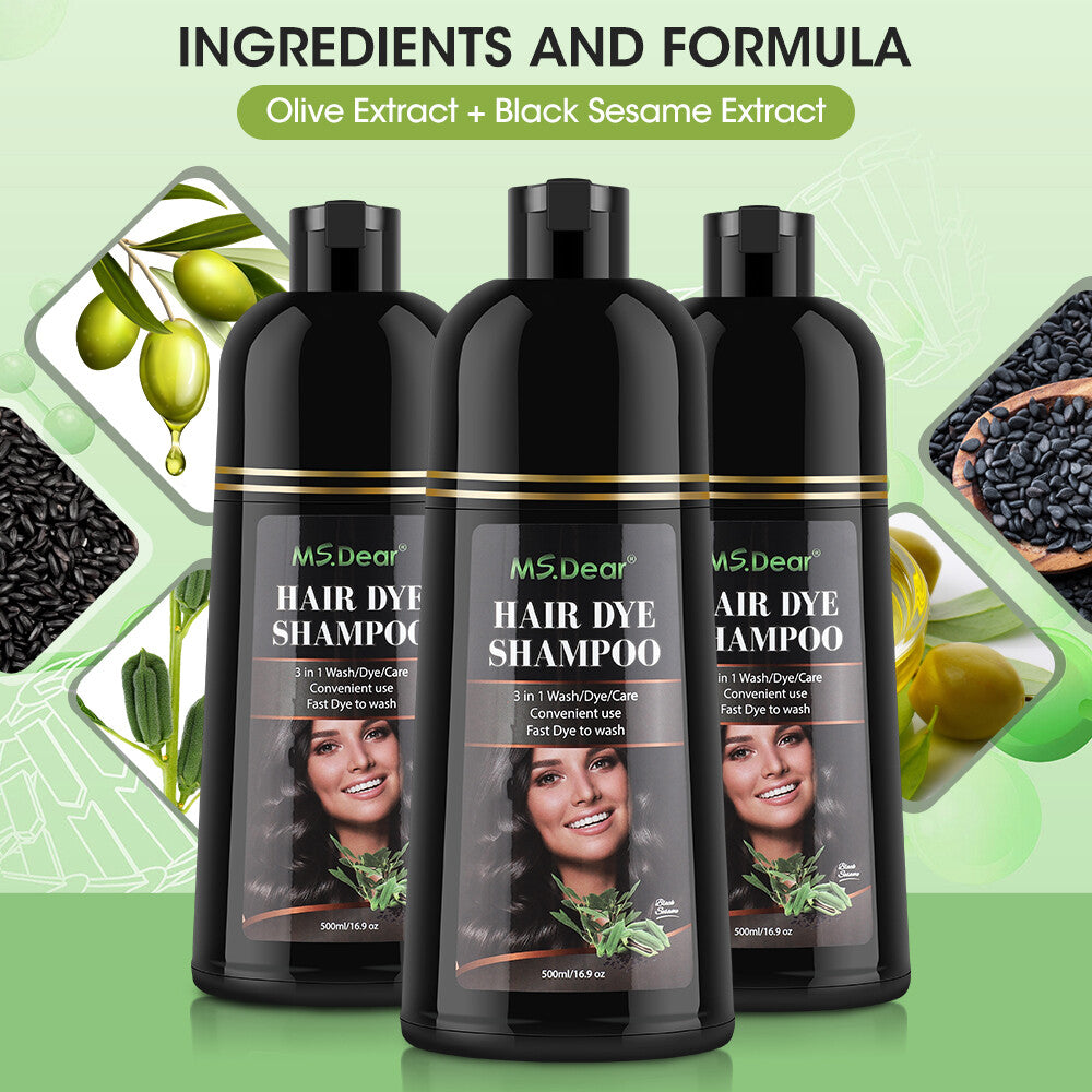 Hair Color Shampoo – 5-Minute Grey Hair Coverage