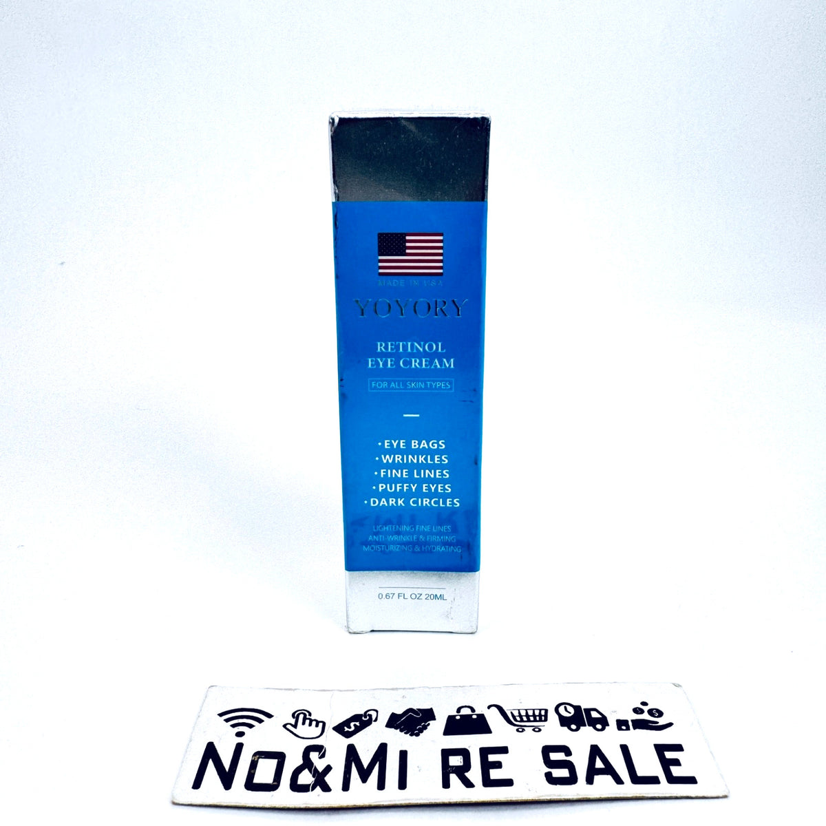Retinol Eye Cream for Dark Circles Wrinkles Puffiness Anti-Aging Treatment