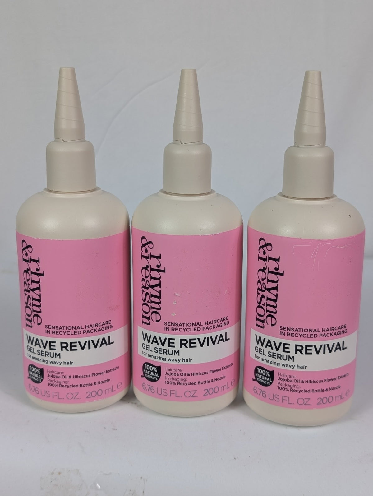 Natural Wave Revival Gel Serum - 6.7 Oz Pack of 3, Hair & Skin Care