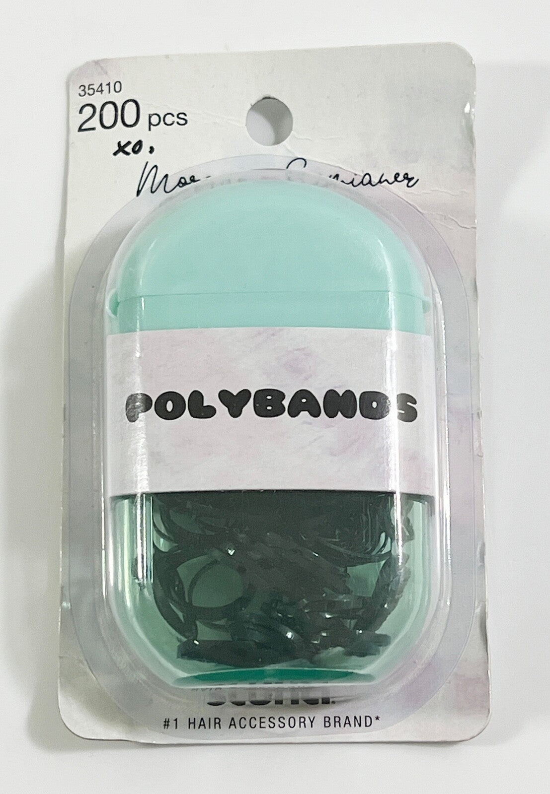 SCUNCI xo MORGAN SIMIANER Polybands in Re-usable Case 200ct