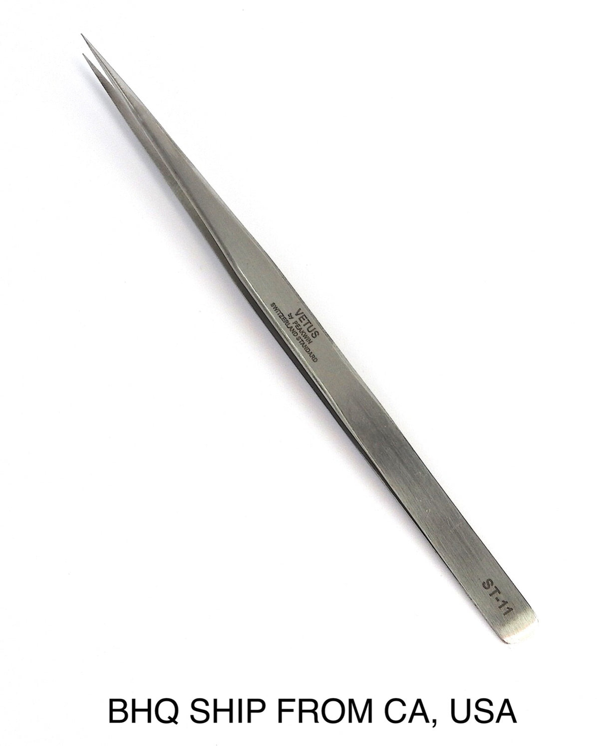 Eyelash Extension Tweezers Straight ST-11 for Lash Application