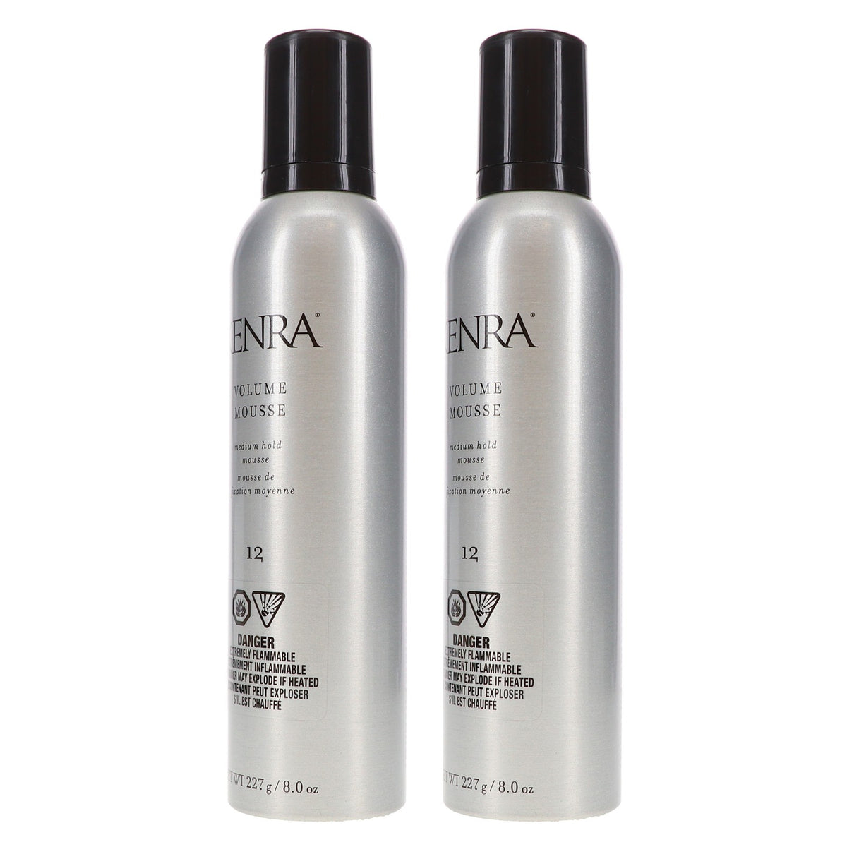 Kenra Medium Hold Volume Mousse #12 - 8 oz, 2 Pack for Natural Hair Styling