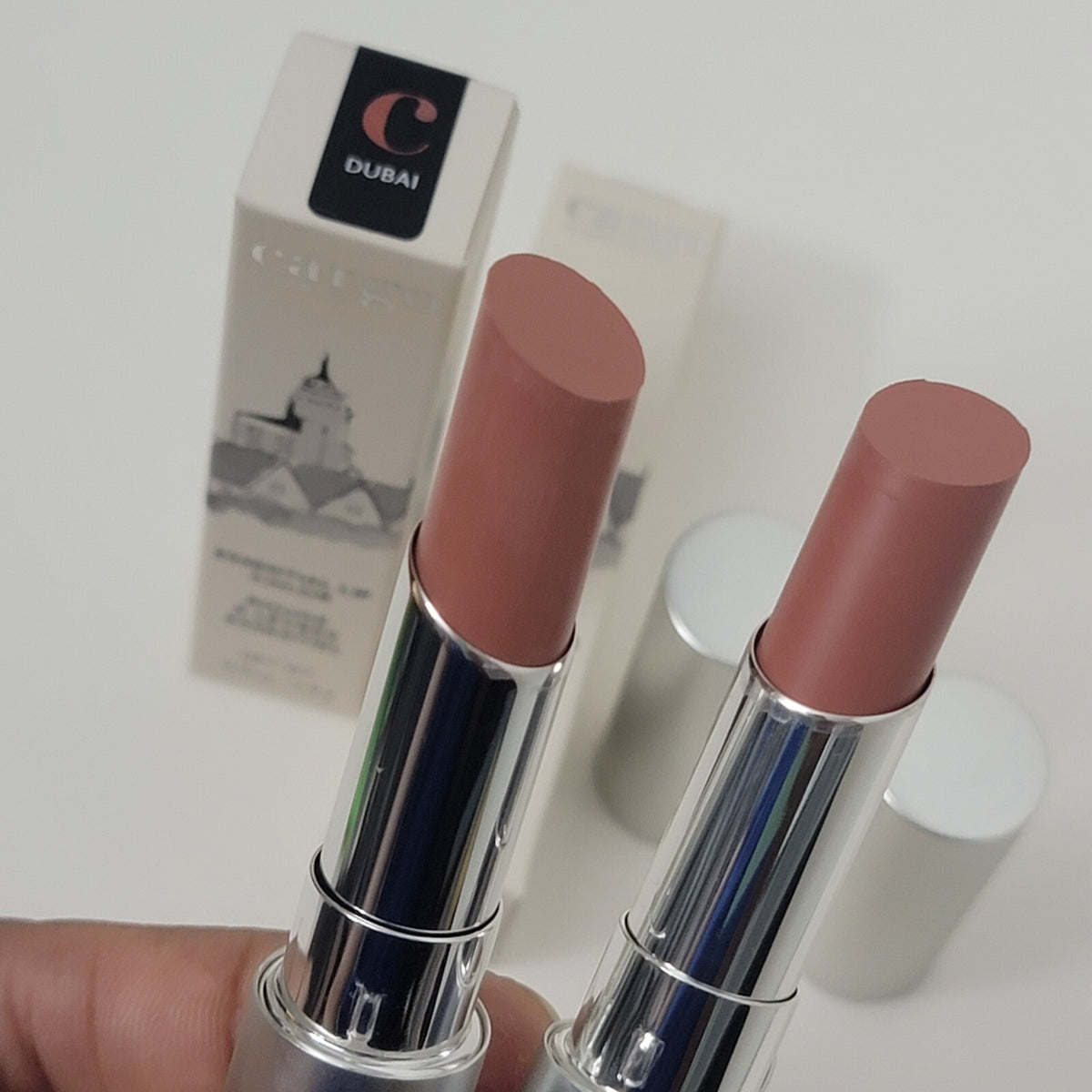 Cargo Cosmetics Essential Lip Color Set - 2 Shades, Hydrating Lipstick
