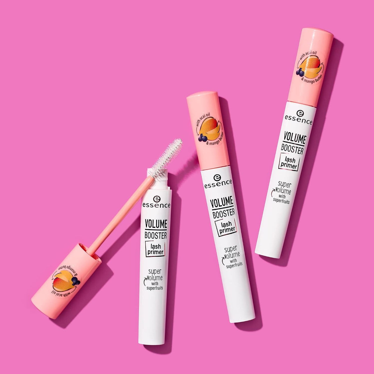 Lash Primer for Extra Volume and Length - Essence Volume Booster (Pack of 1) - Vegan & Cruelty Free