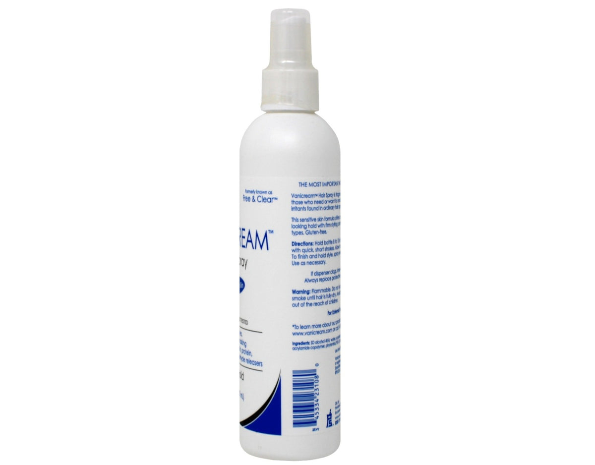 Sensitive Skin Hair Spray with Firm Hold - Fragrance-Free, 8 Fl Oz, Pack of 4
