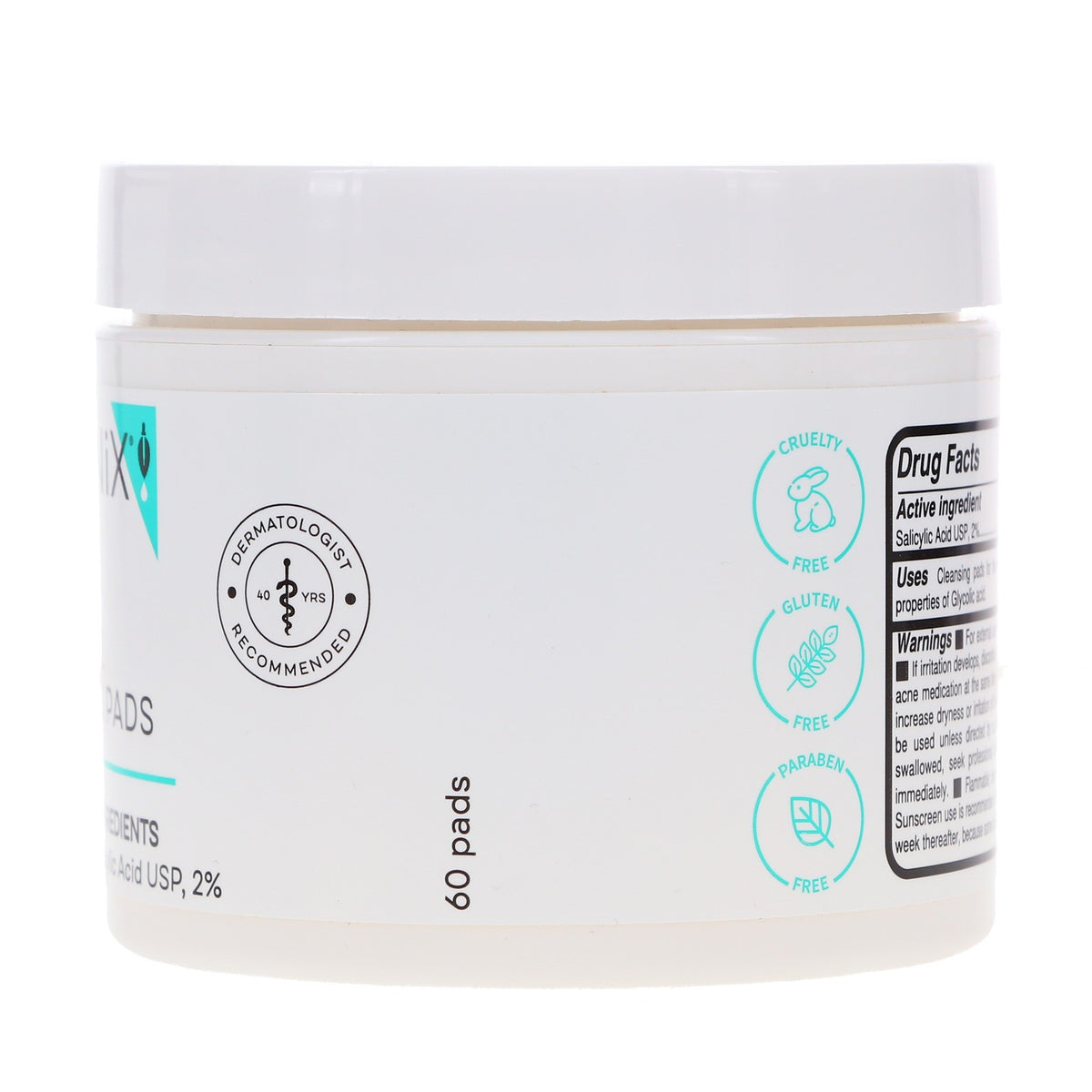 Gly-Sal 5-2 Clarifying Pads for Acne & Skin Care - 60 Count