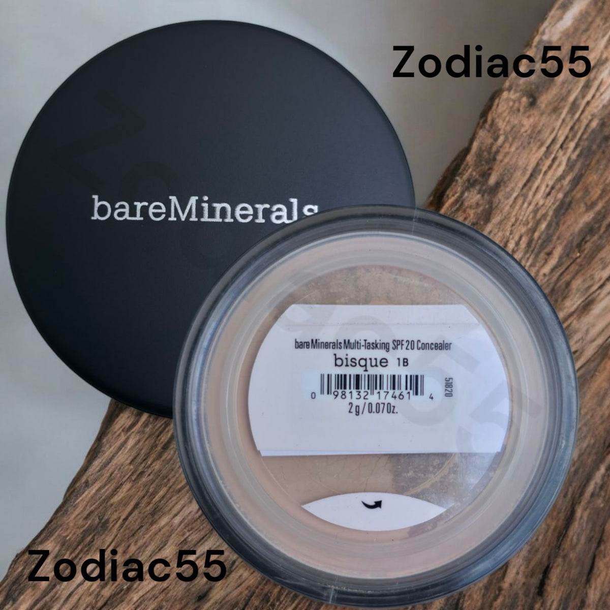 bareMinerals Bisque 1B Concealer SPF20 Full Size 2g - Multi-Tasking Face Makeup