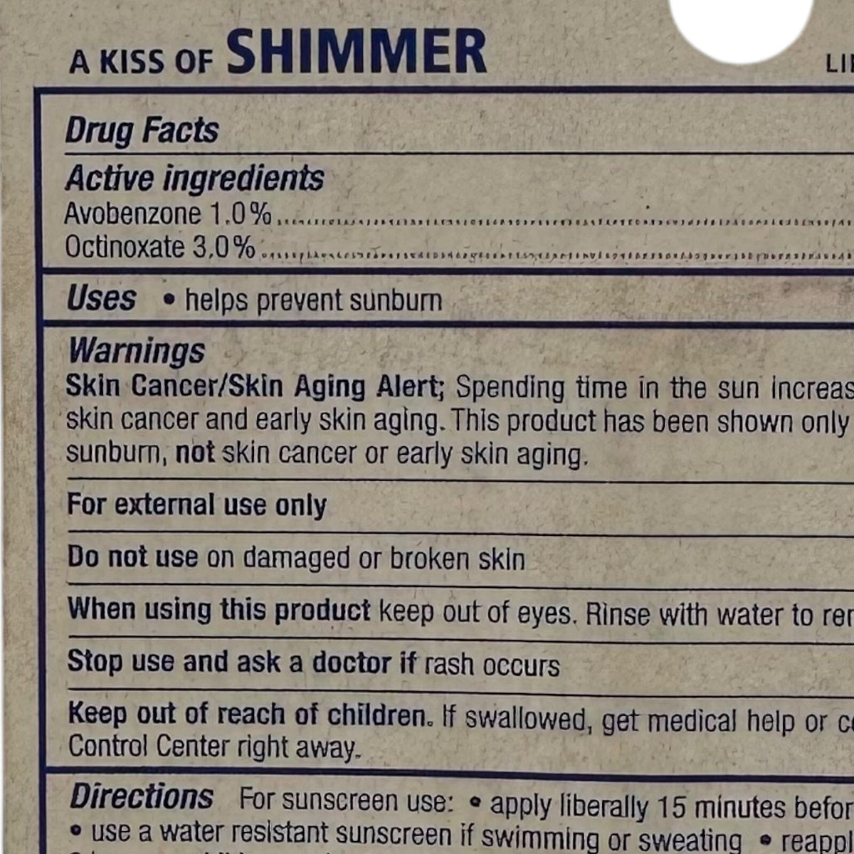 2 Pack Pearly Shimmer Lip Care - Long Lasting Moisturizer, Discontinued