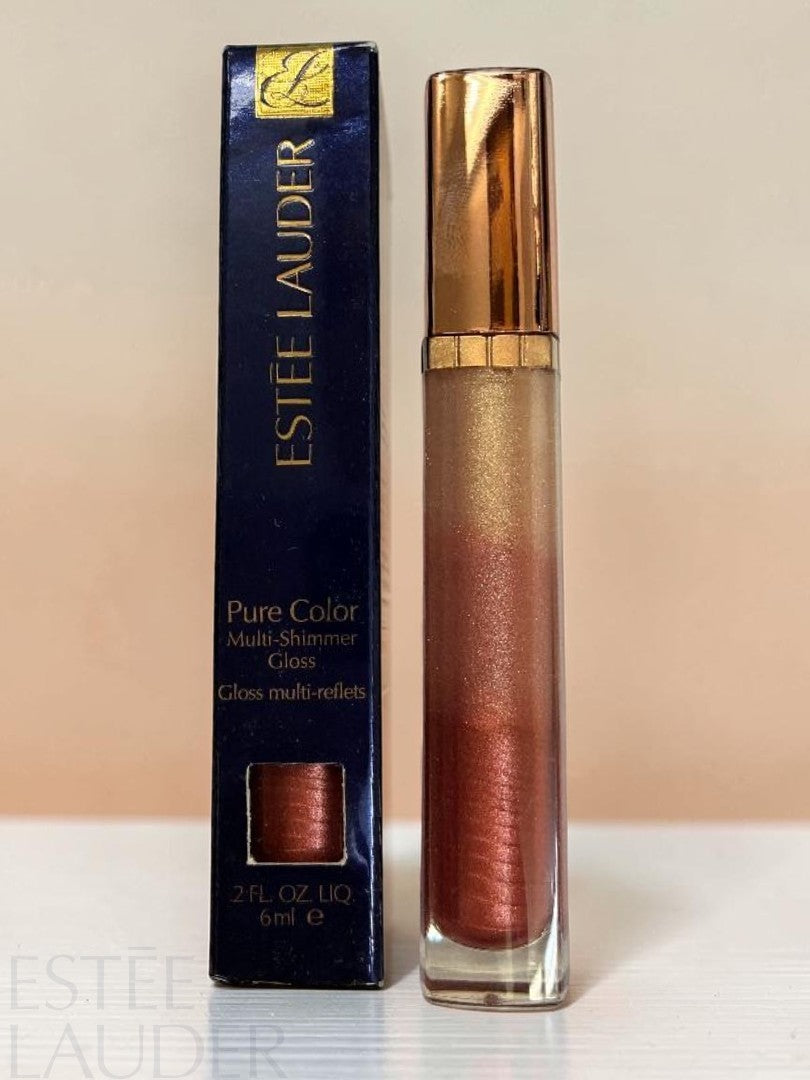 Pure Color Multi-Shimmer Lip Gloss - Rose Gold, 0.2oz, Sealed